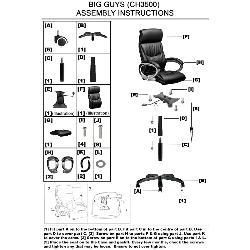 CH3500 ASSEMBLY